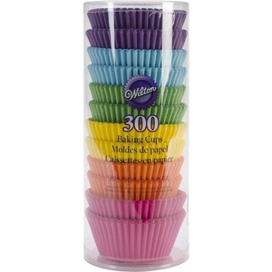 Wilton Rainbow Bright Standard Baking Cups, Cupcake Liner, 300-Count